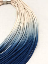 Short Multi-Strand Ombre Necklace