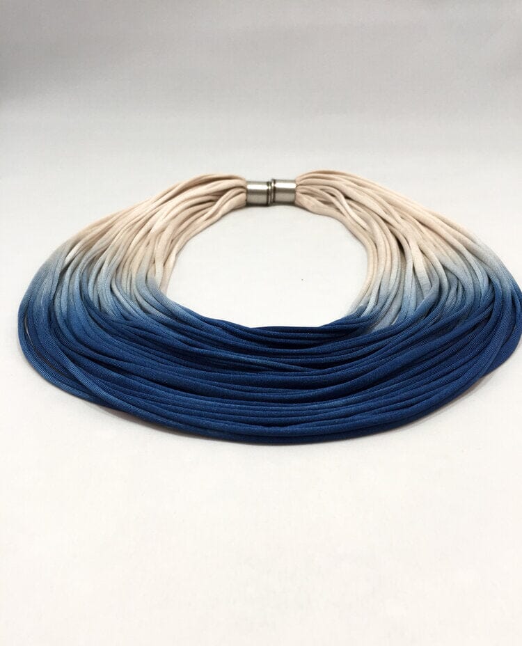 Short Multi-Strand Ombre Necklace
