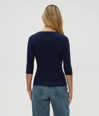 Dot 3/4 Sleeve T