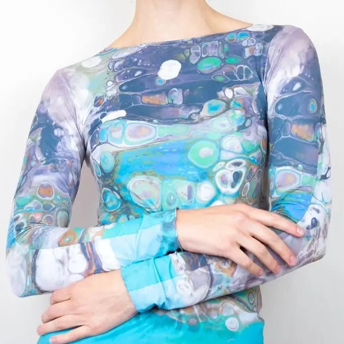 Odyssey Raw Edge Mesh Tee