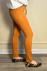 Drawstring Skinny Pull-On Pant