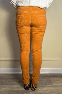 Drawstring Skinny Pull-On Pant