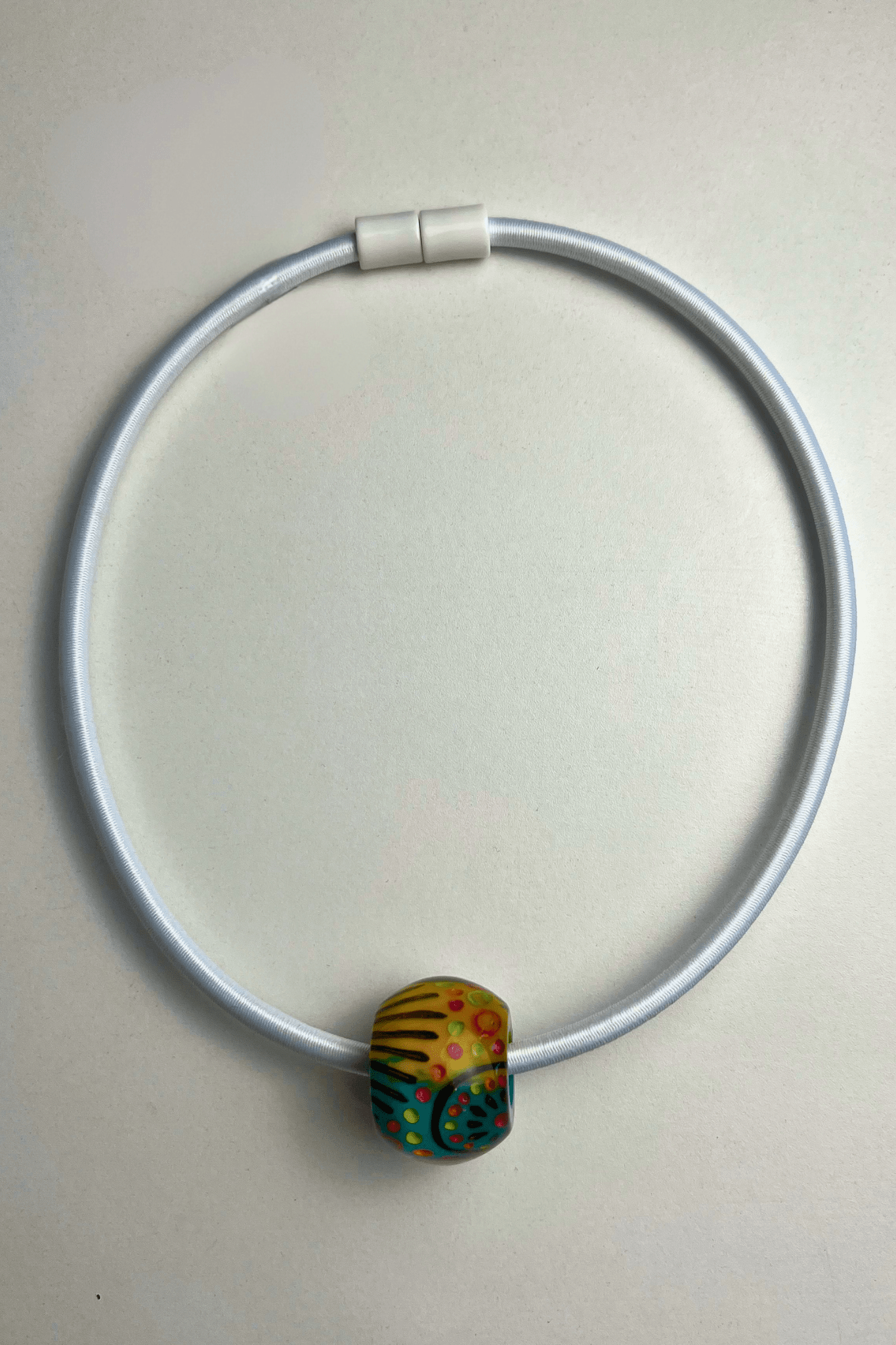 White Cord Bliss Necklace