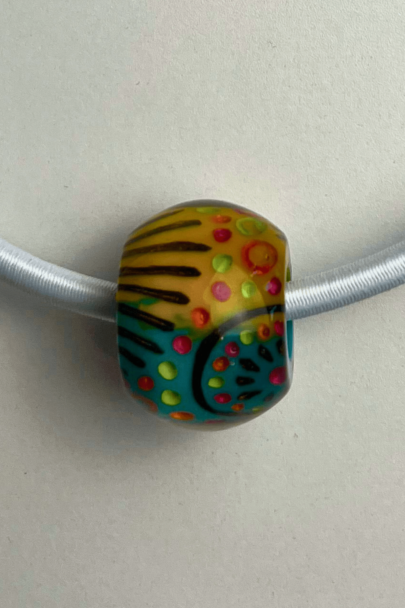 White Cord Bliss Necklace