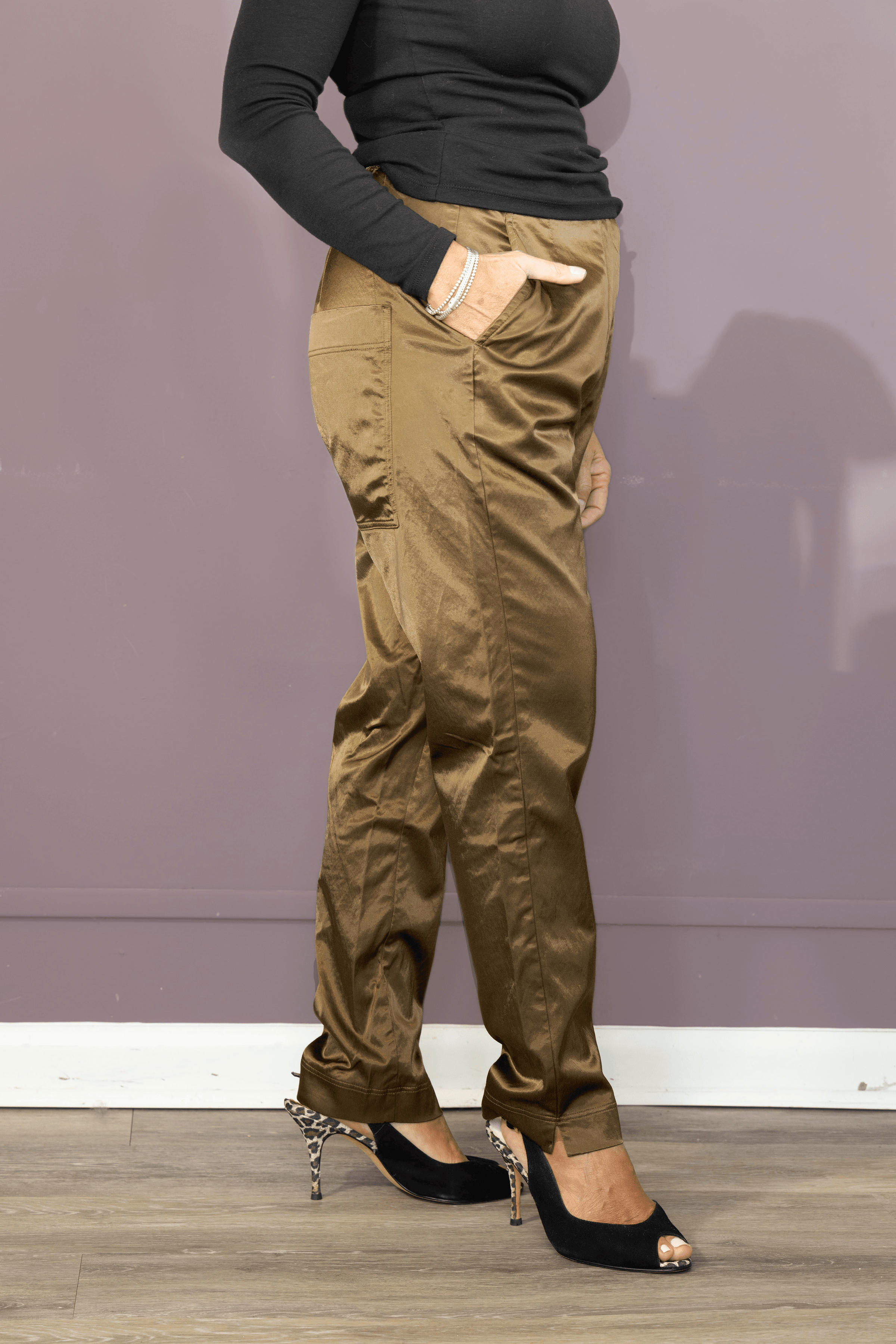 Sateen Trousers