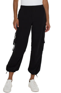 Parachute Cargo Pant (Black)