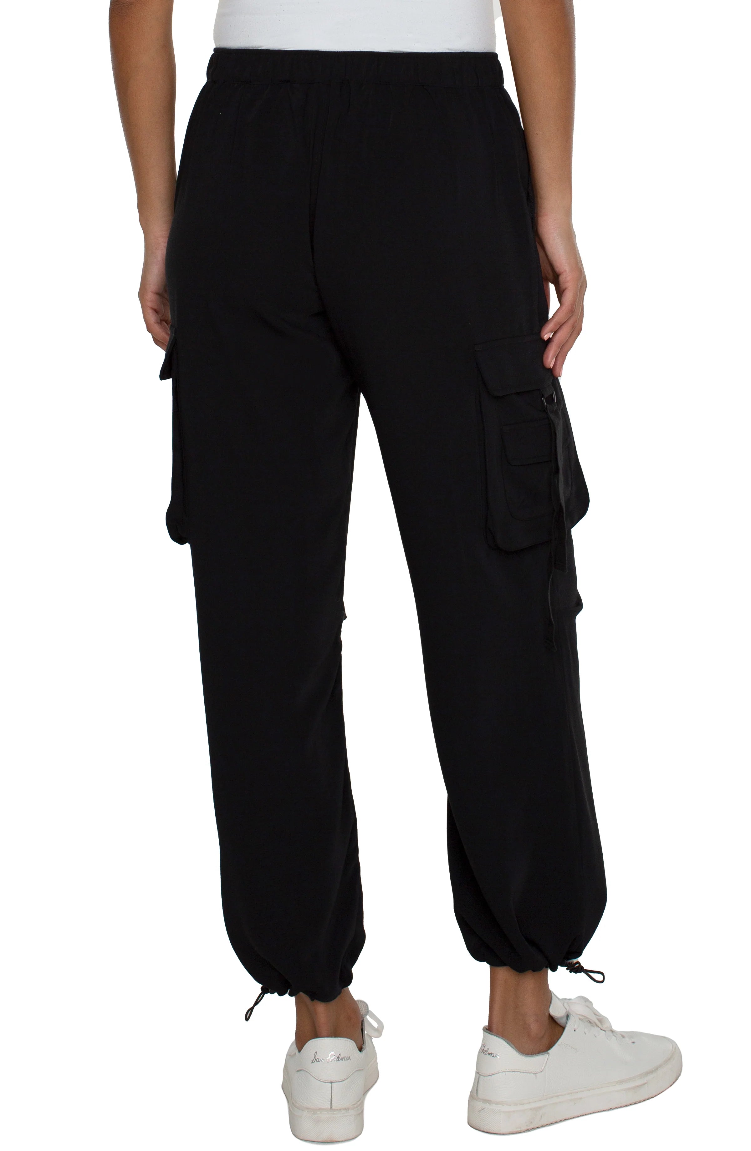 Parachute Cargo Pant (Black)