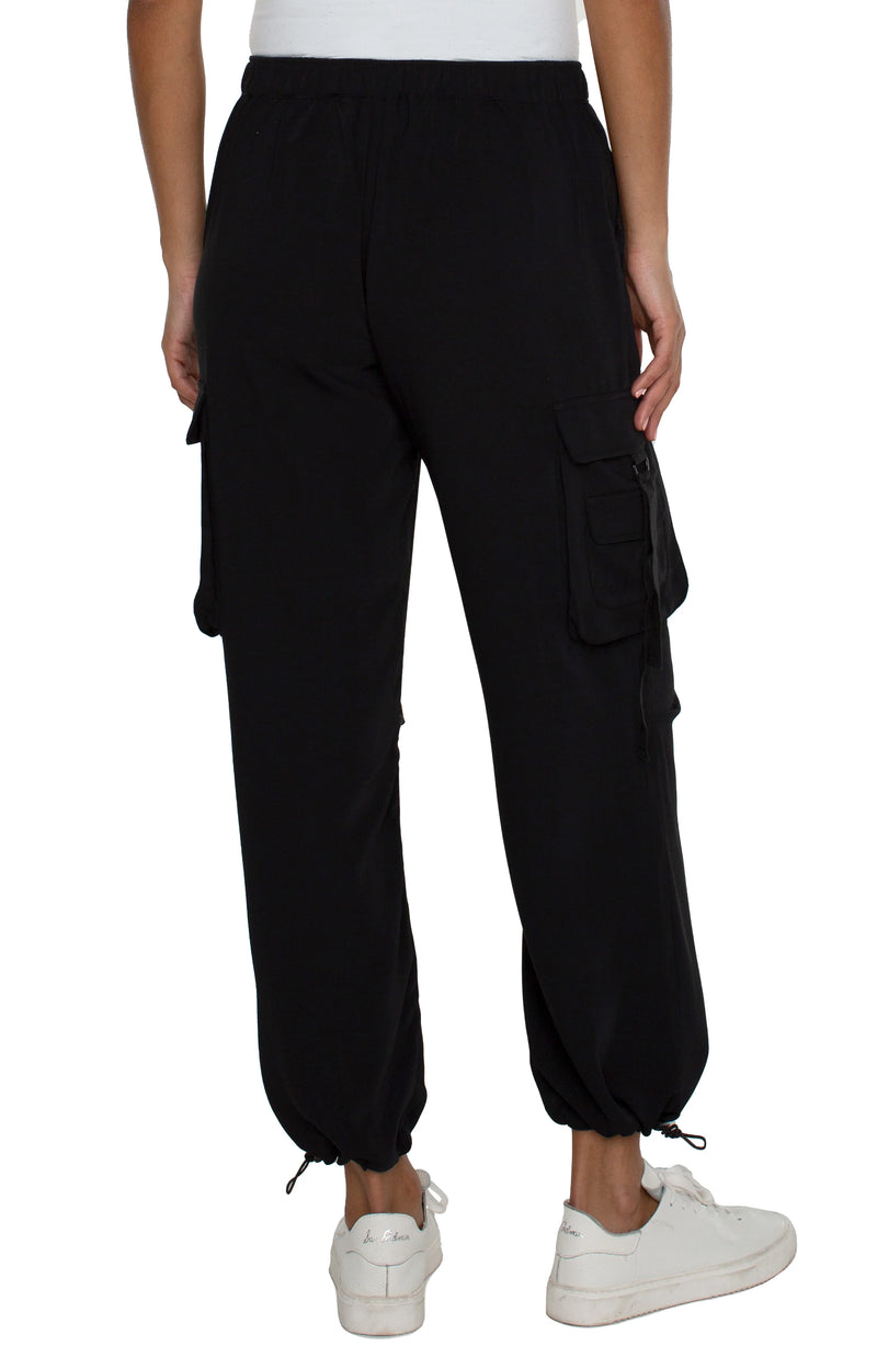 Parachute Cargo Pant (Black)