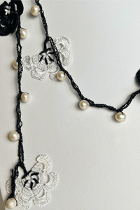Pearl Lariat Necklace