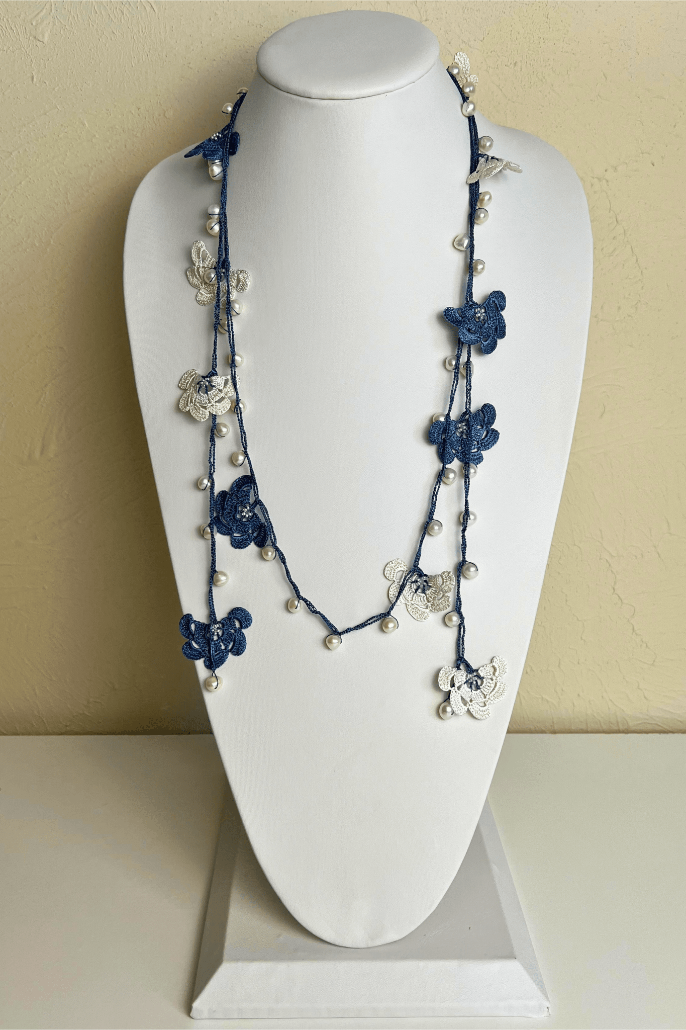 Pearl Lariat Necklace