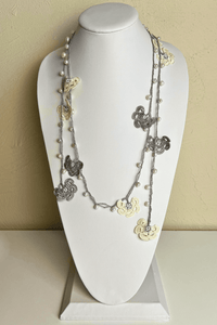 Pearl Lariat Necklace