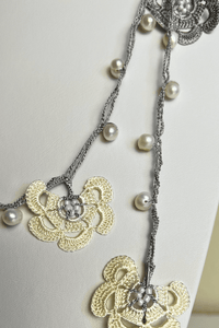 Pearl Lariat Necklace