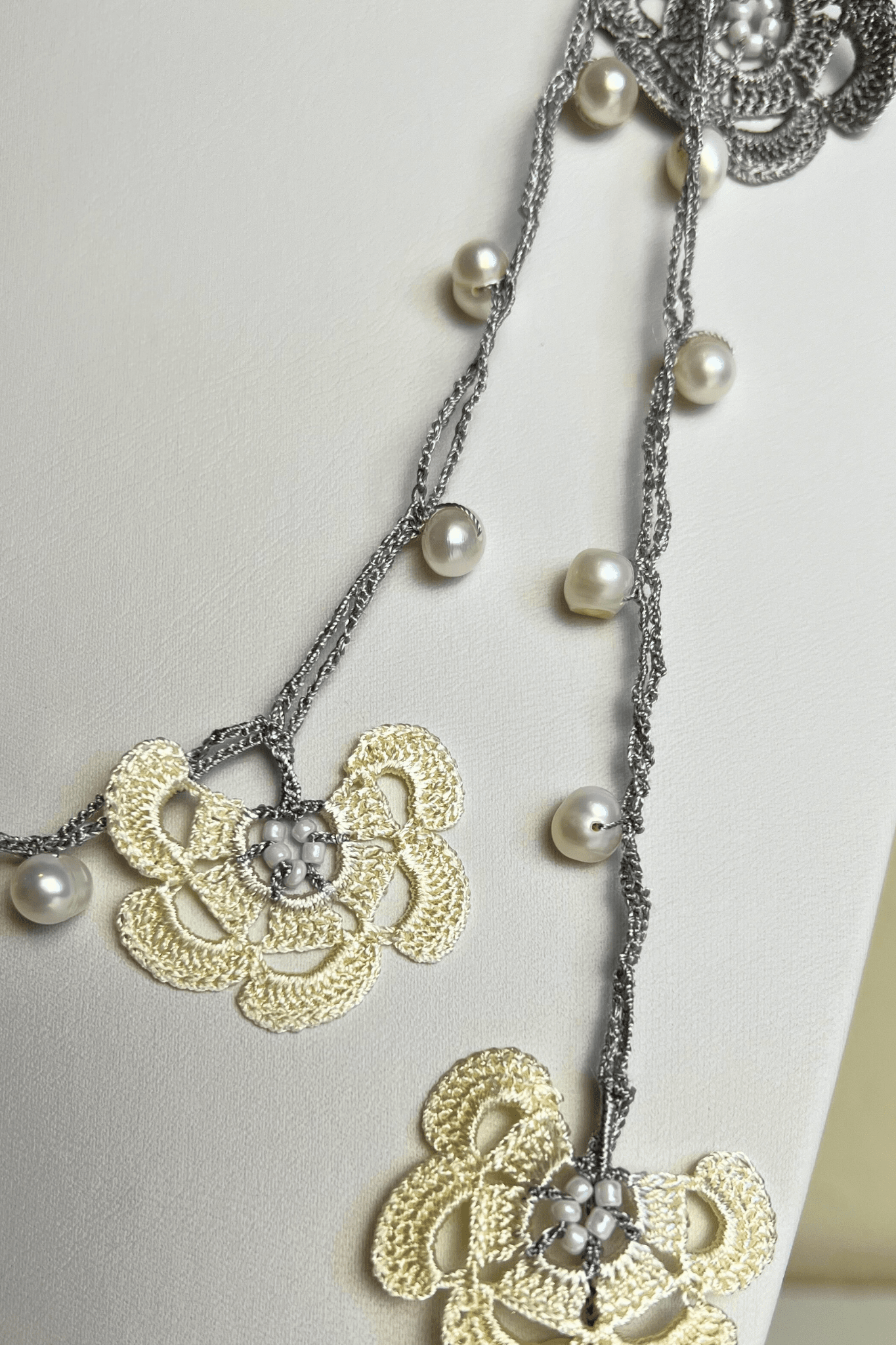 Pearl Lariat Necklace