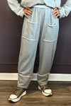 Heather Grey Cuff Pant