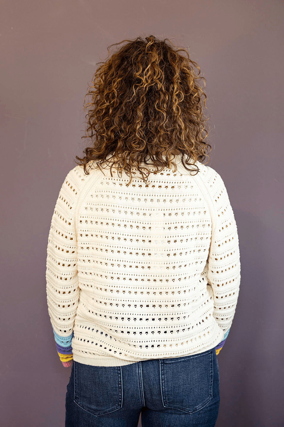Pointelle Sweater