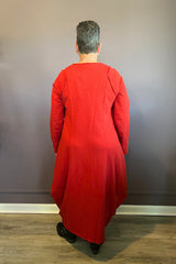 Red Terry Dress