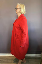 Red Terry Duster