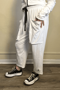 Relax Pant - White
