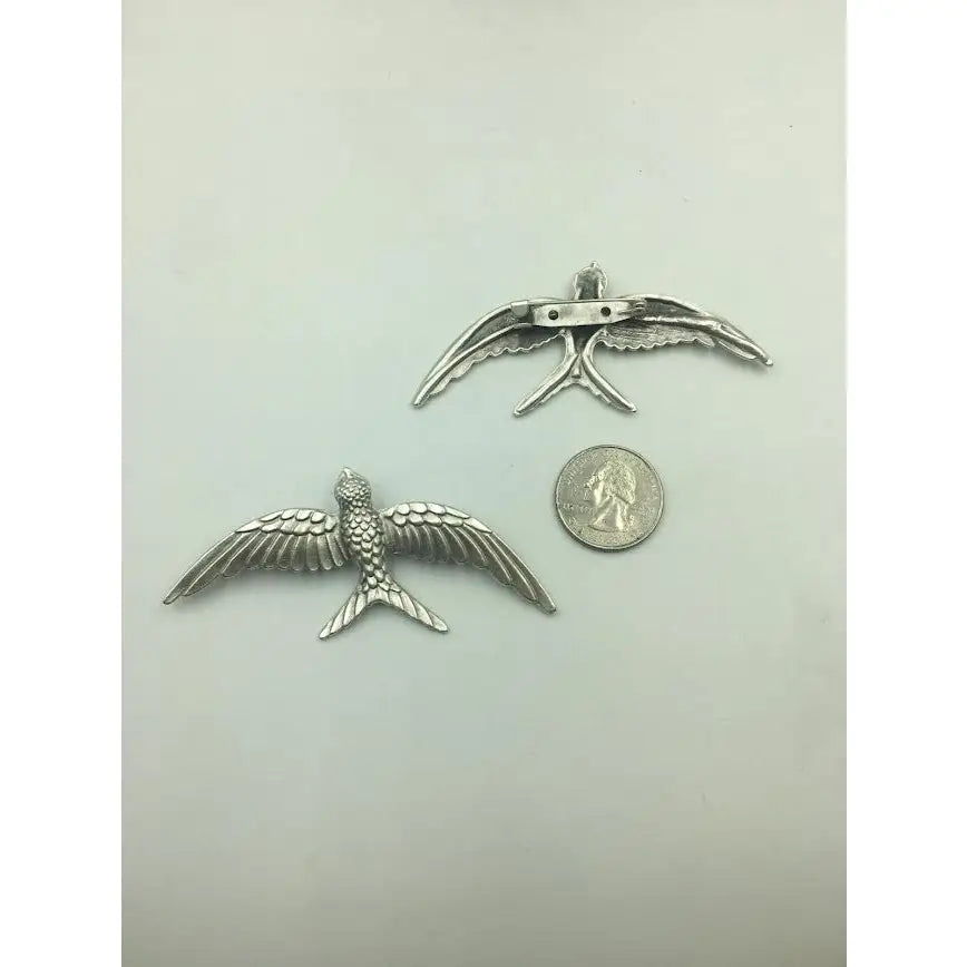Soaring Swallow Brooch