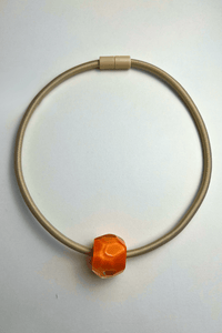 Tan Cord Bliss Necklace