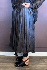 Trapezio Skirt (Midnight)