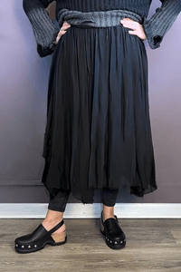 Trapezio Skirt (Black)