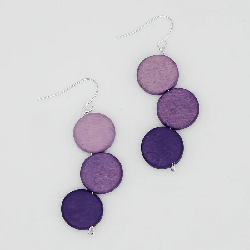 Triple Stacked Earring