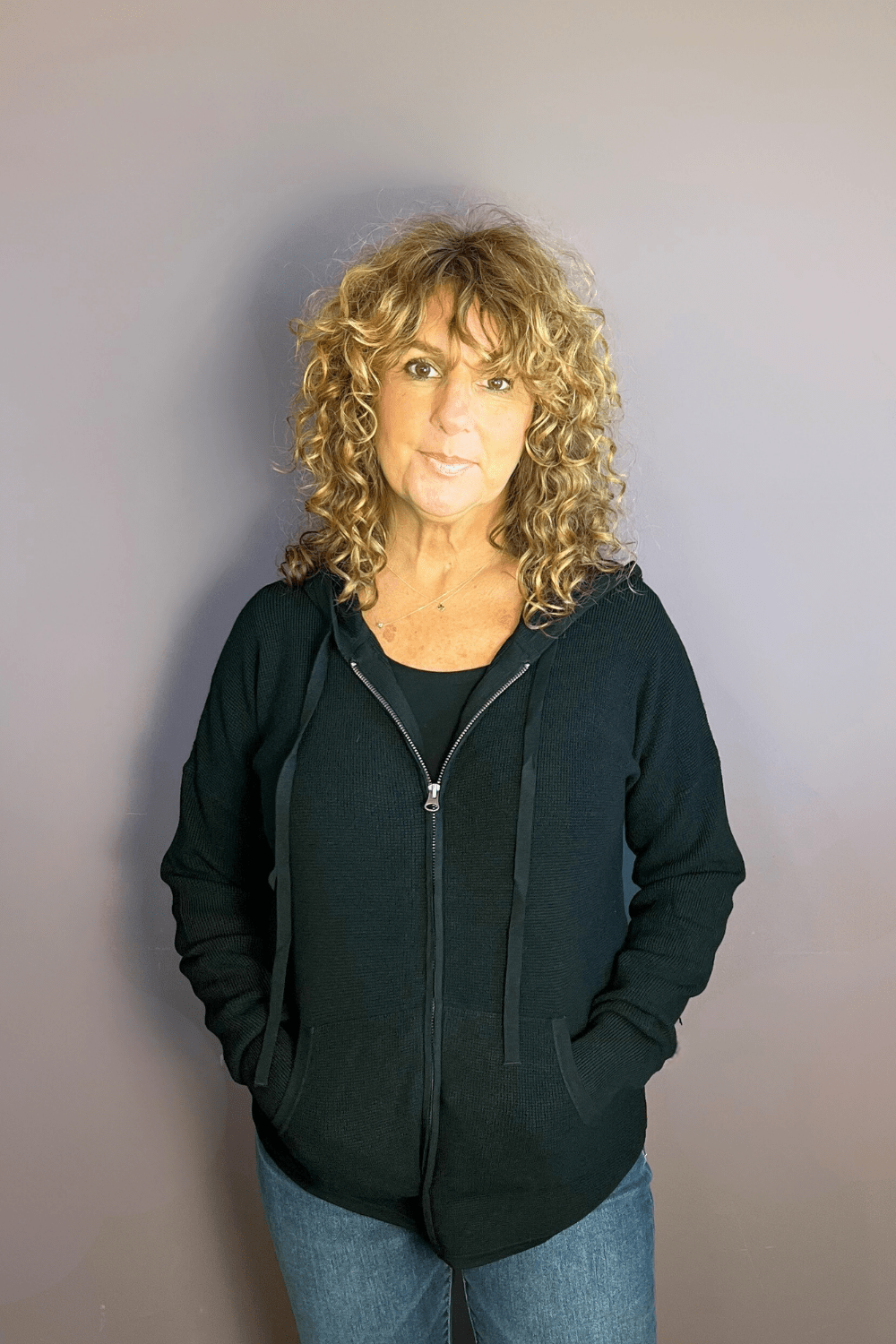 Two-Way Zip Hoodie