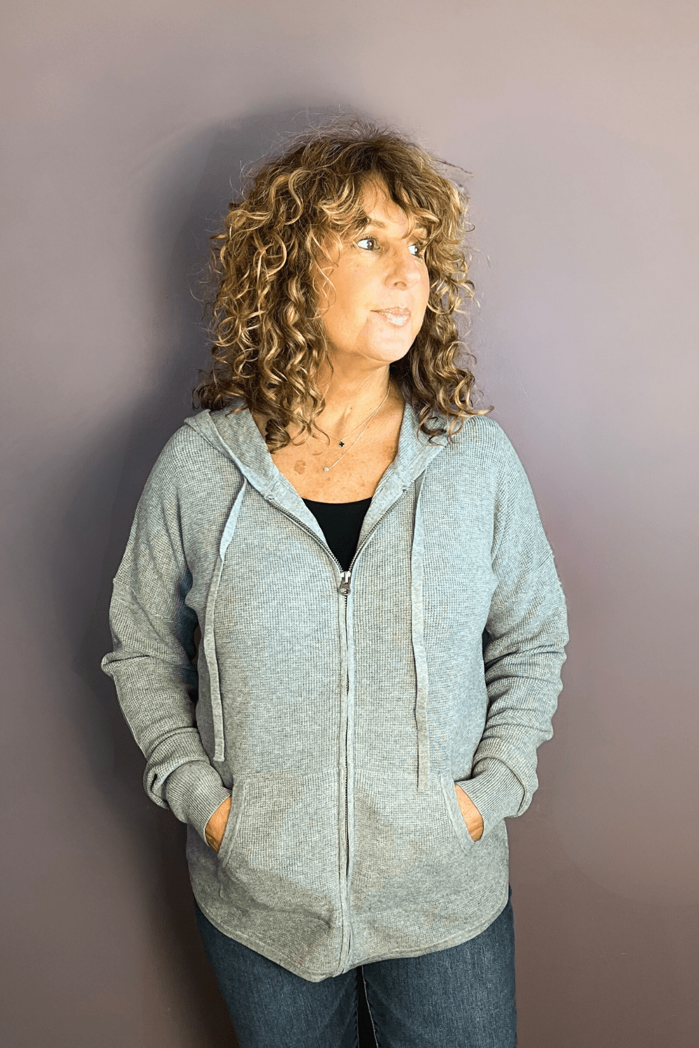Two-Way Zip Hoodie
