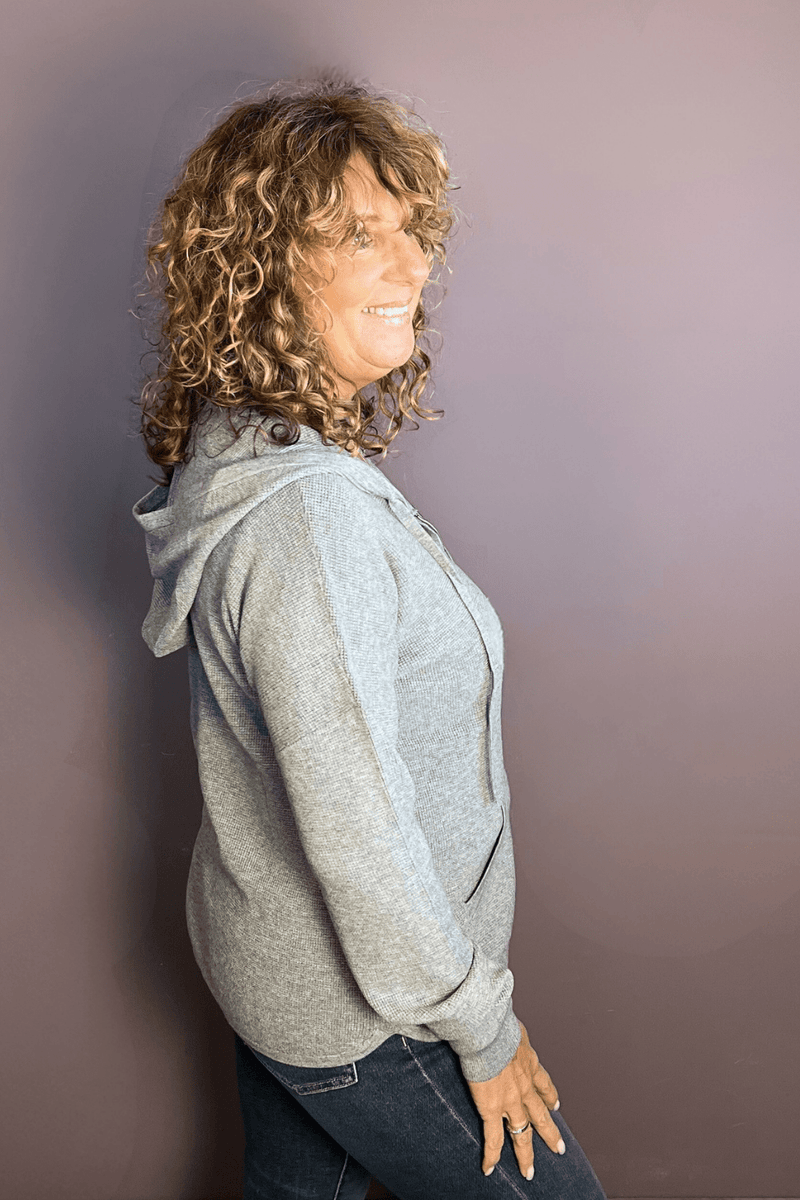 Two-Way Zip Hoodie