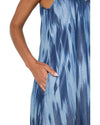 Spaghetti Strap Maxi w/ Pockets (Watercolor)