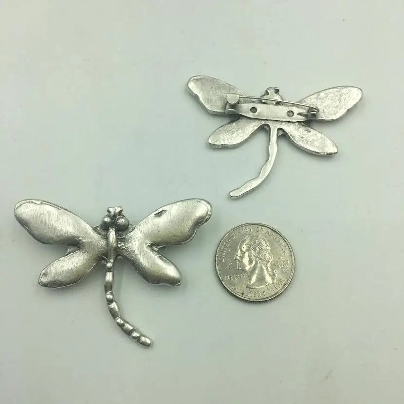 Whispering Wind Dragonfly Brooch