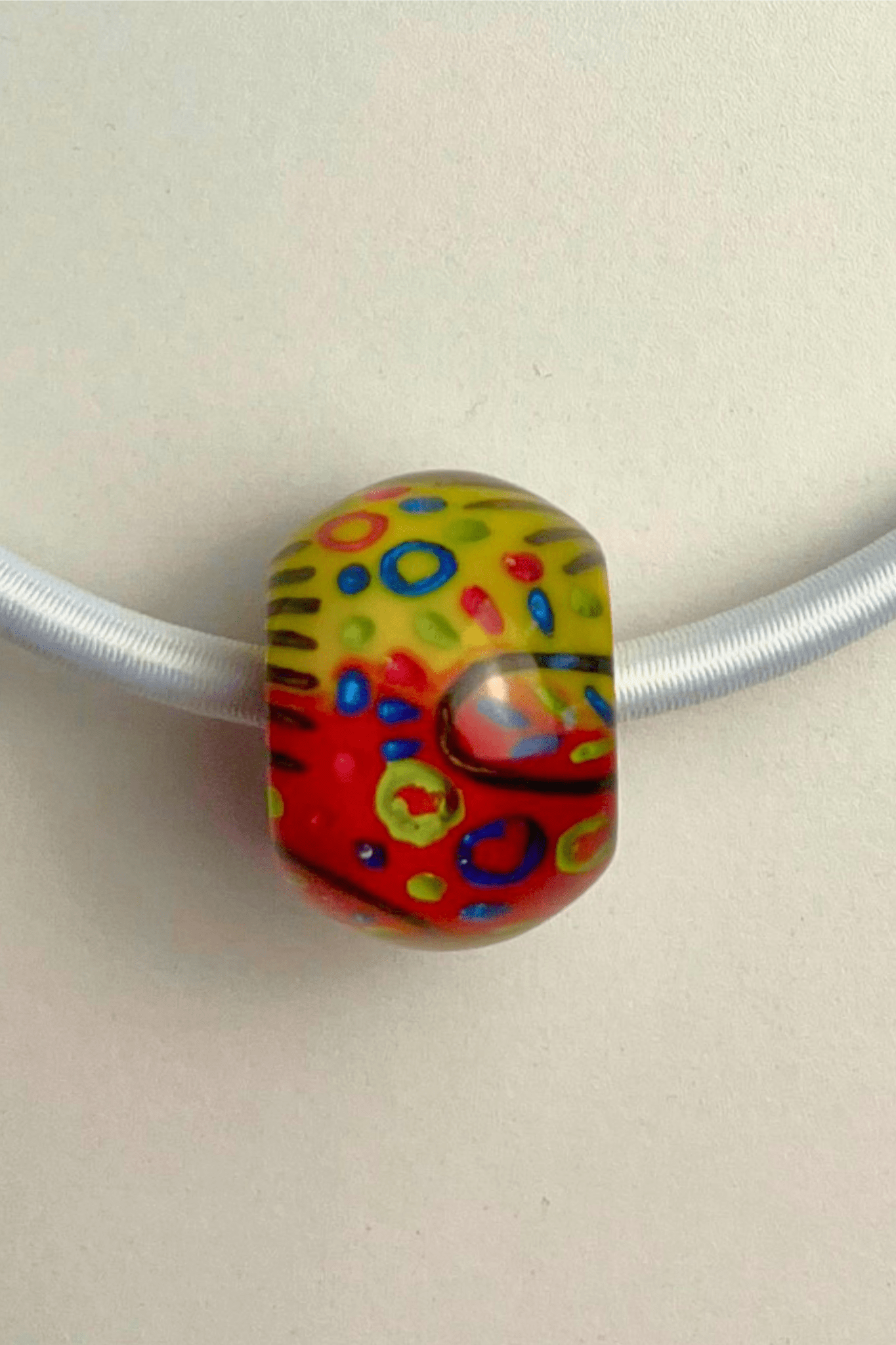 White Cord Bliss Necklace