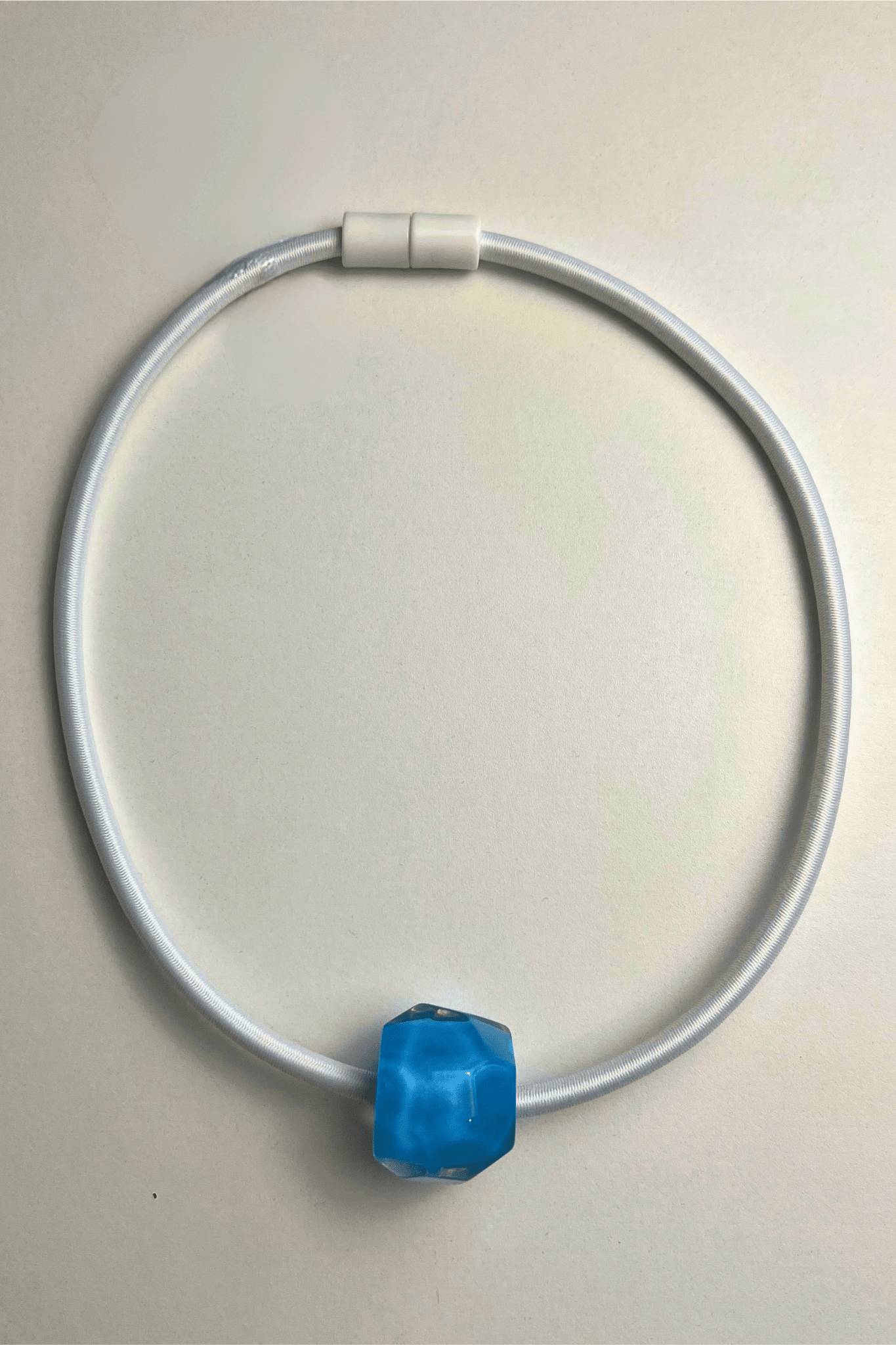 White Cord Bliss Necklace