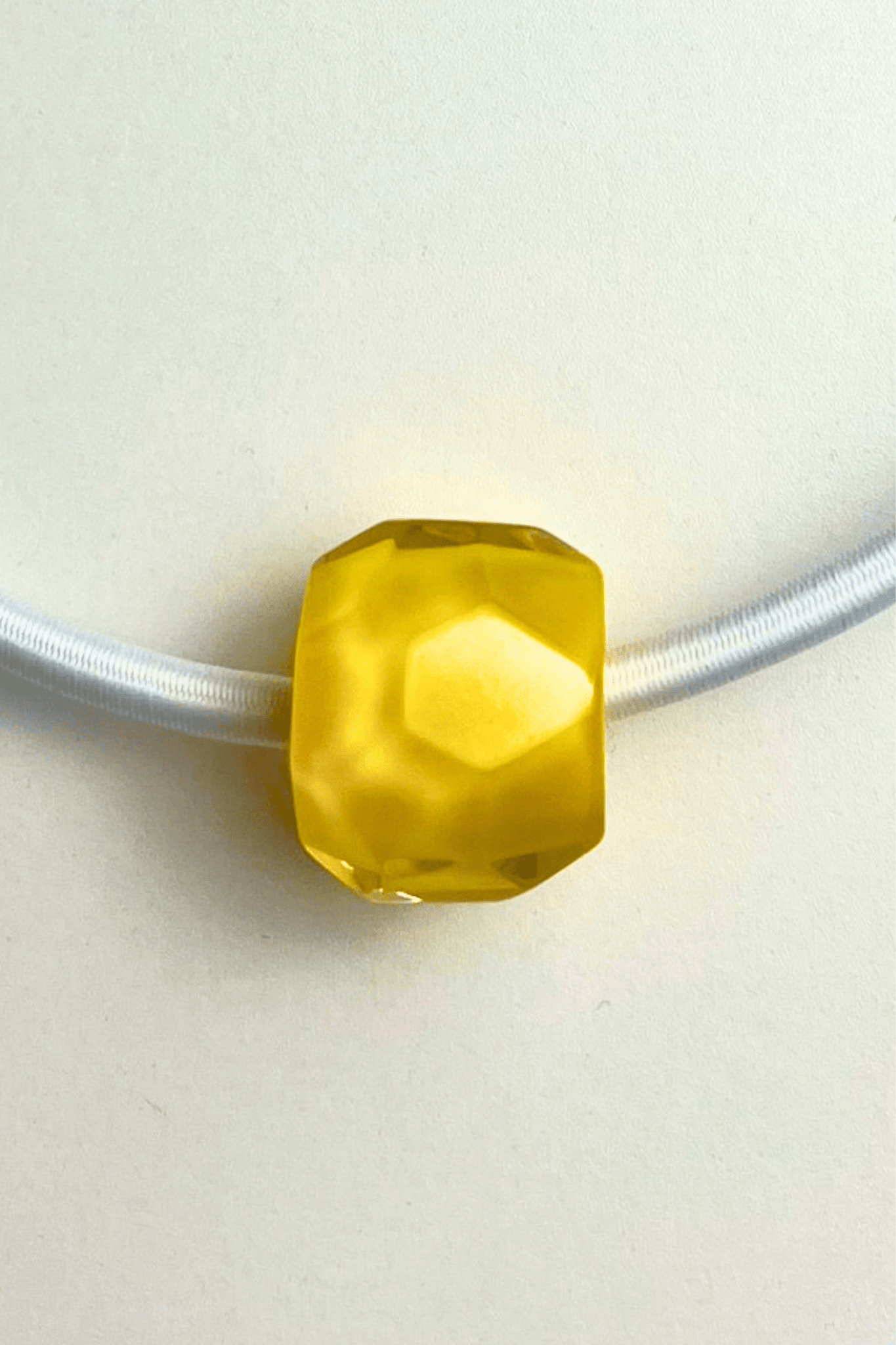 White Cord Bliss Necklace