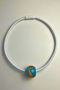 White Cord Bliss Necklace