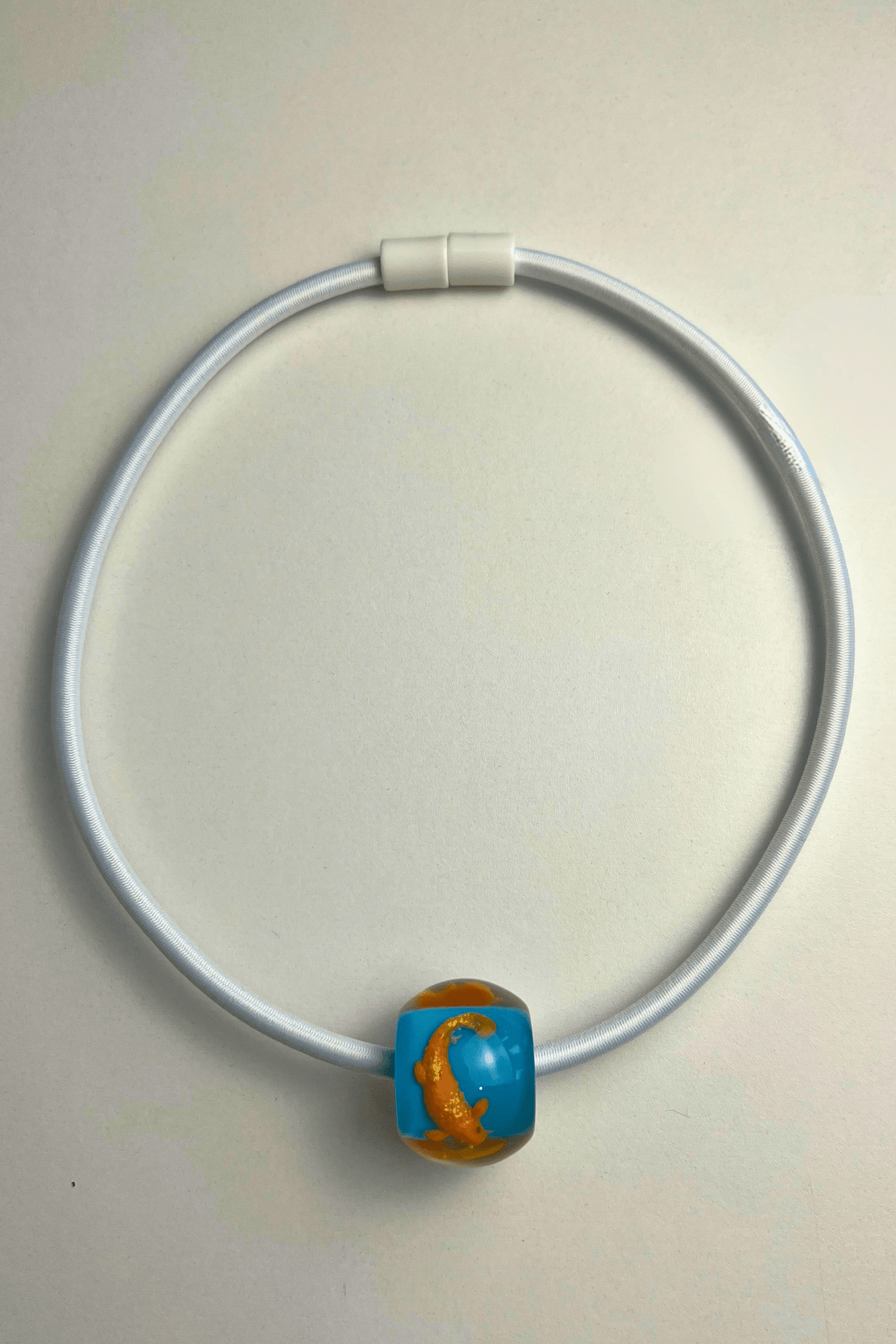 White Cord Bliss Necklace