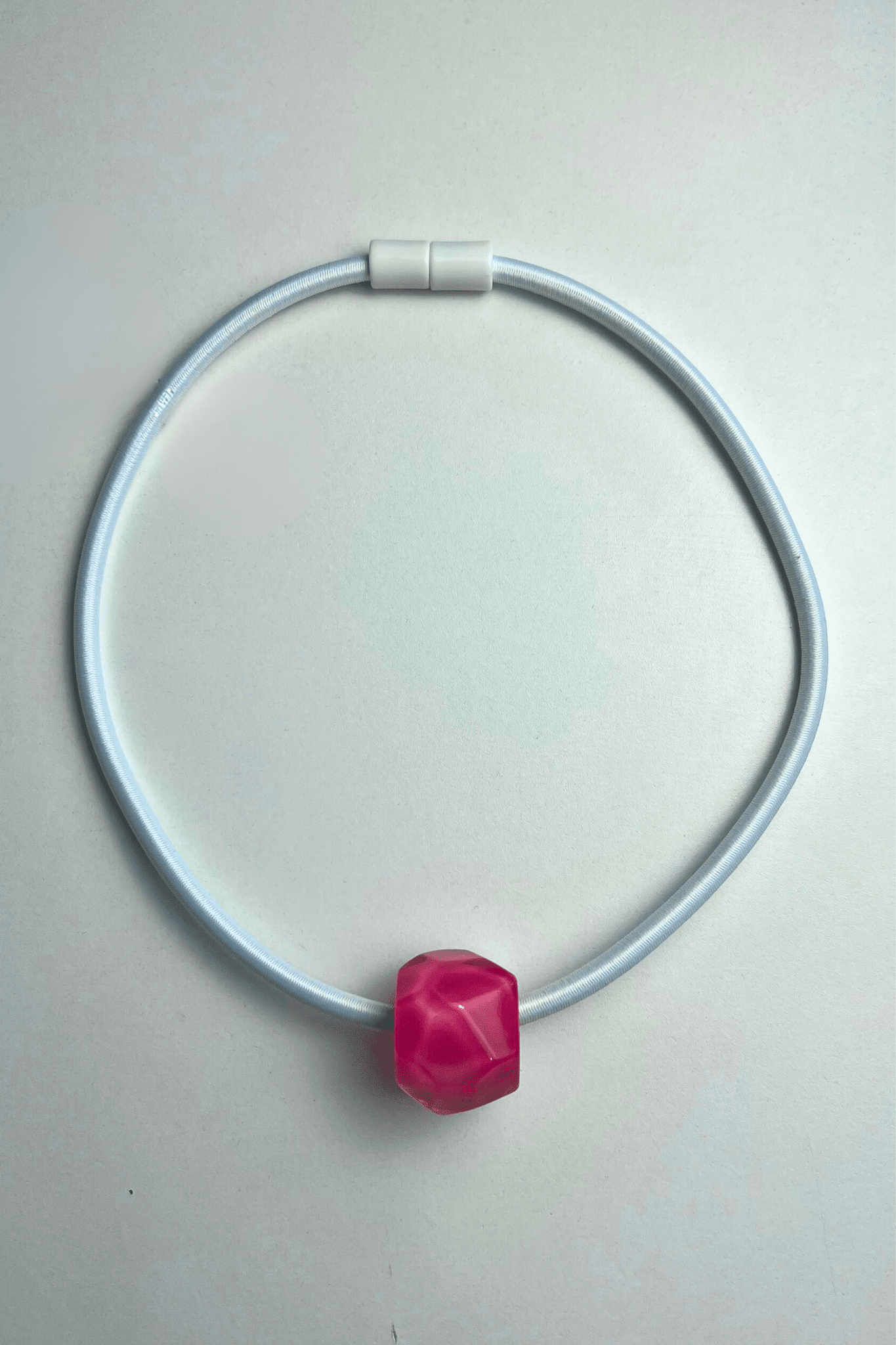 White Cord Bliss Necklace