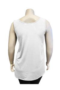 PALETTE BASICS Tunic Length Tank - Plus Size