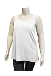 PALETTE BASICS Tunic Length Tank - Plus Size