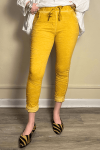 Drawstring Skinny Pull-On Pant