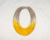 Short Multi-Strand Ombre Necklace