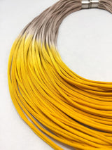 Short Multi-Strand Ombre Necklace