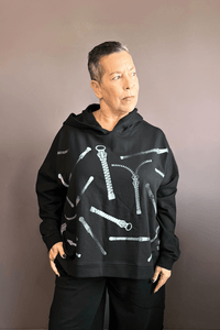 Ombre Zipper Hoodie