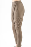 Fitted Leg, Drop Crotch Trousers
