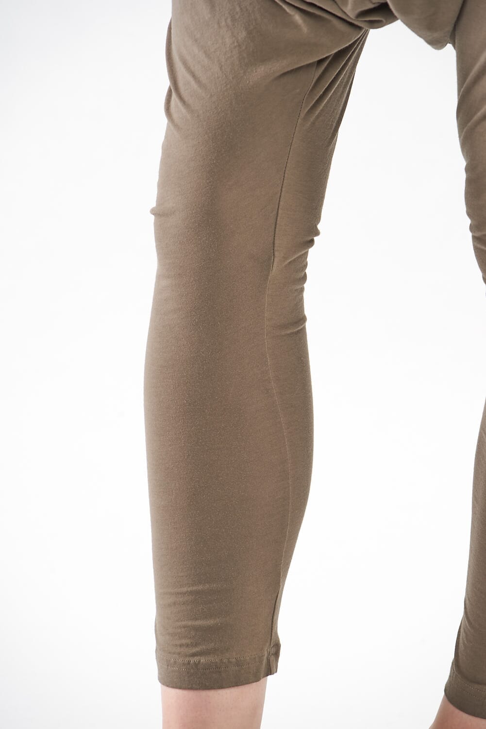 Fitted Leg, Drop Crotch Trousers