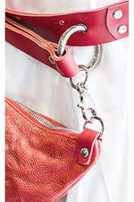 Red Crossbody Clutch