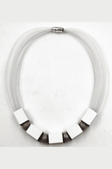 Mesh Tube Necklace