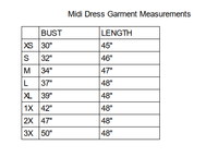 PALETTE BASICS Midi Dress