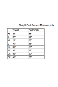 PALETTE BASICS Straight Leg Pant